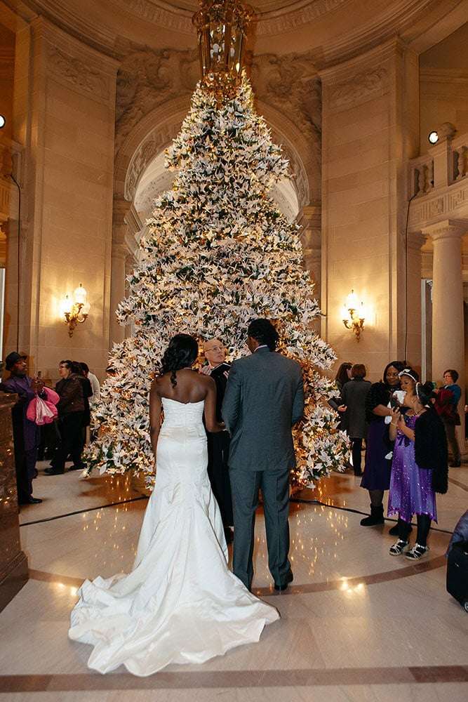 San Francisco Elopement Photography during the holidays