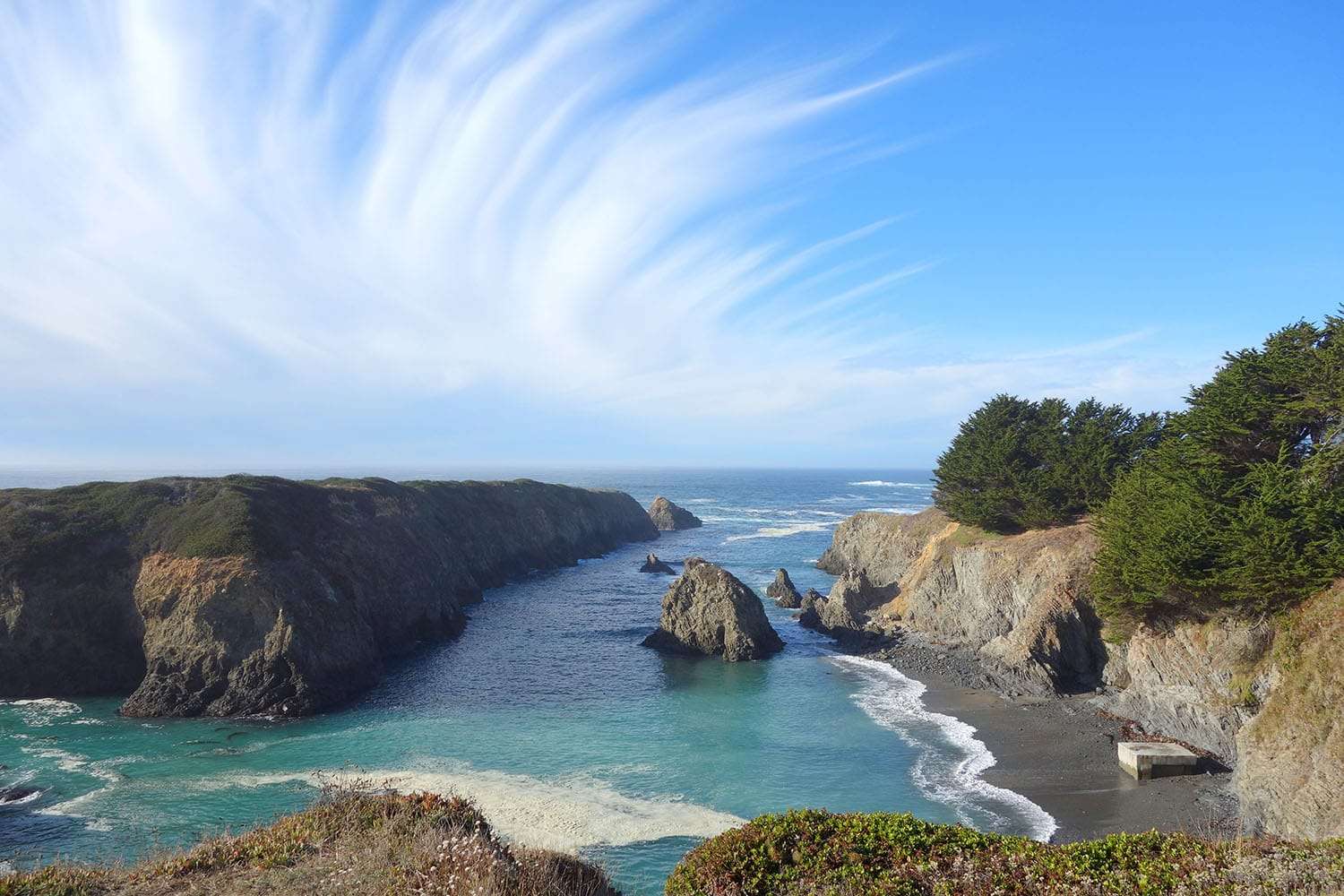View in Mendocino Headlands State Park_- Mendocino, California