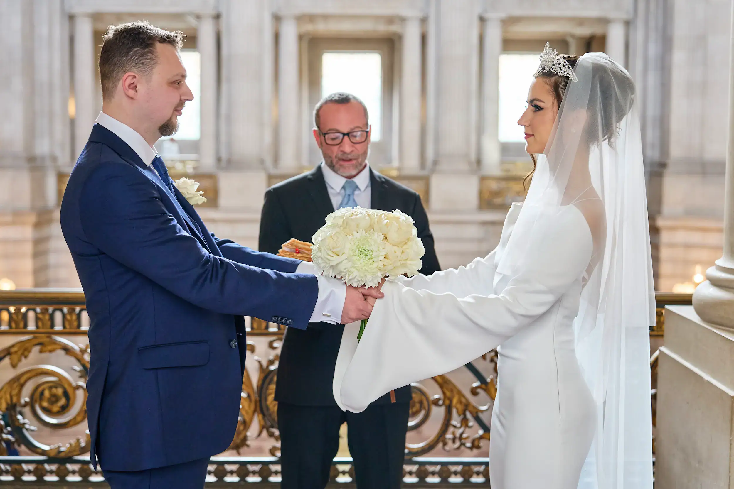 SF City Hall Elopement, SF City Hall Civil Wedding Ceremony